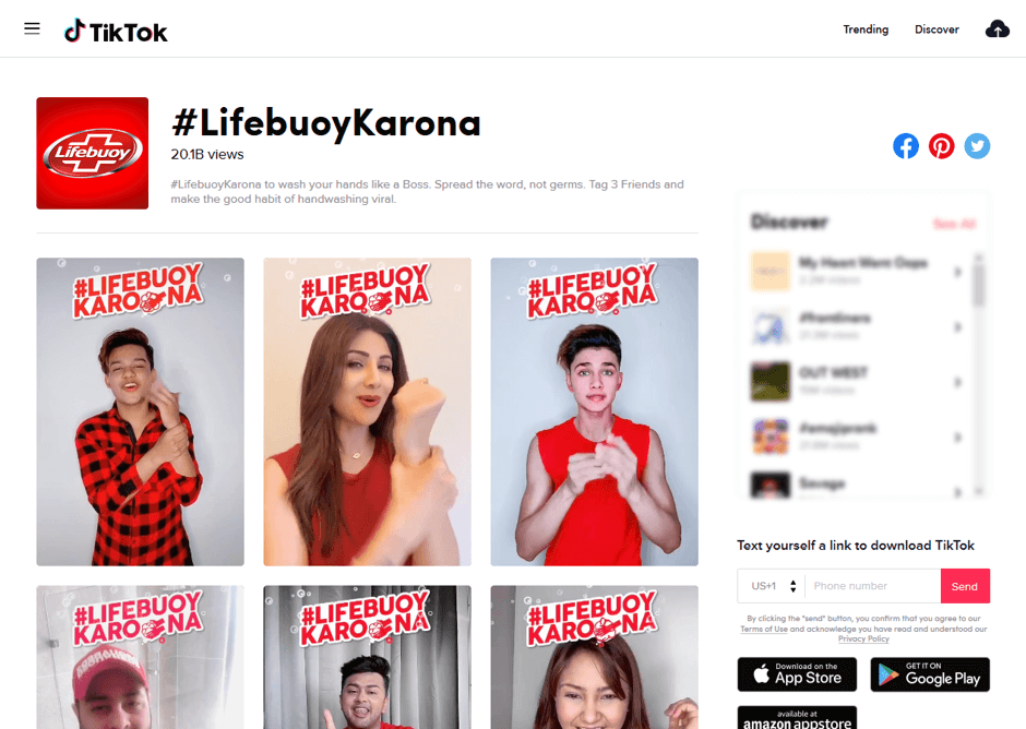 Digital 38 Digital marketing agency x Chiến dịch TikTok Lifebuoy 