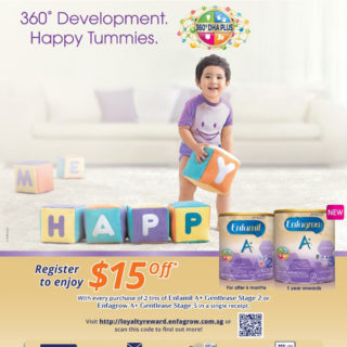 Print Ad for Enfagrow Happy Tummies - Creative Services