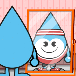 GIF Animation for PUB SG Water Wally - Creative Services