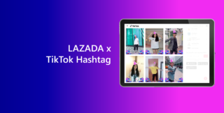 Thử thách TikTok Hashtag từ Lazada