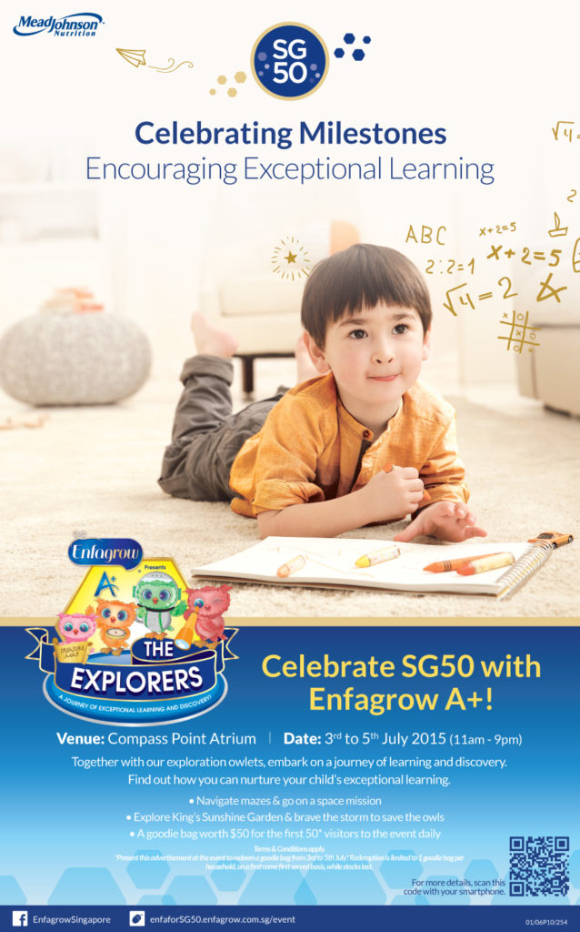 Print & Social Ads for Enfagrow SG50 - Creative Services