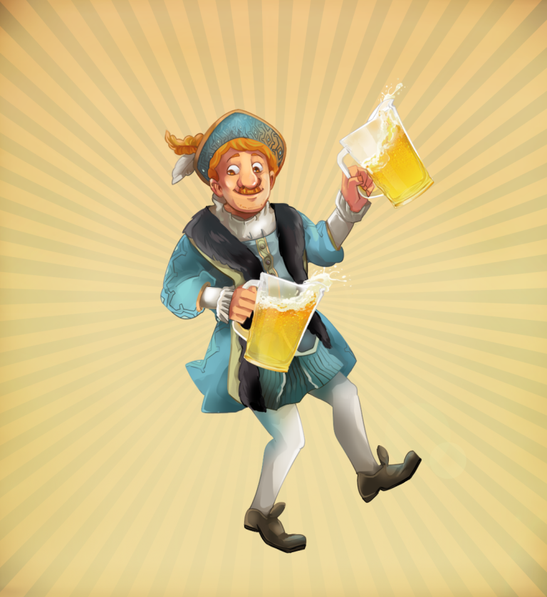 Illustration for SAFRA SG Oktoberfest - Creative Services