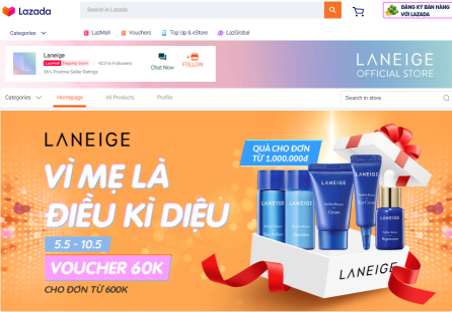 lazada super brand day | Laneige | digital 38