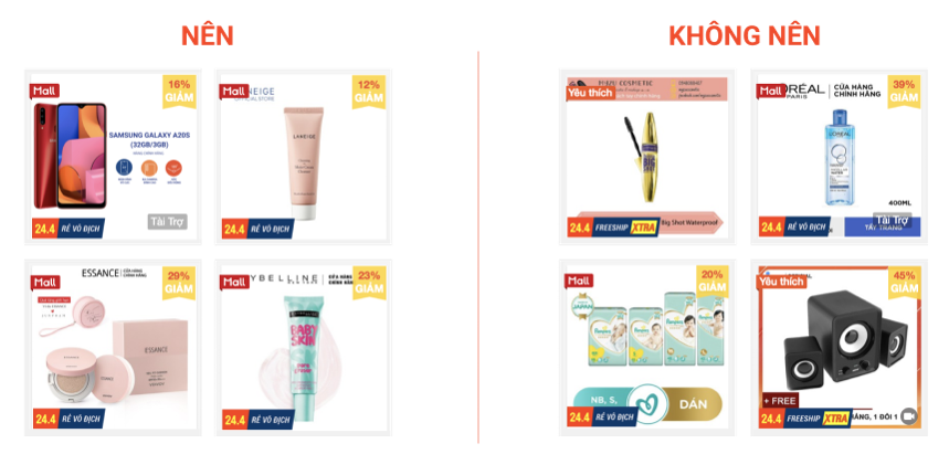 Cách tối ưu hình ảnh bán hàng trên Shopee